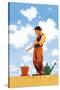 Spring-Maxfield Parrish-Stretched Canvas