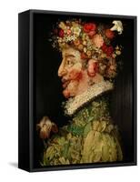 Spring-Giuseppe Arcimboldo-Framed Stretched Canvas