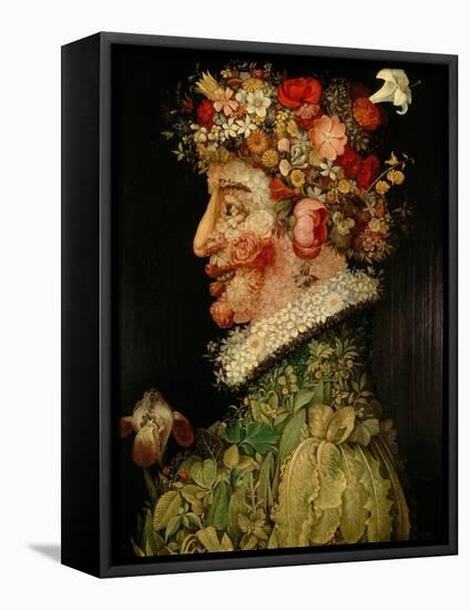 Spring-Giuseppe Arcimboldo-Framed Stretched Canvas