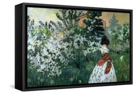 Spring-Viktor Borisov-musatov-Framed Stretched Canvas