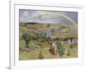 Spring-Dame Laura Knight-Framed Giclee Print