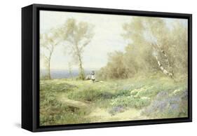 Spring-Clayton Adams-Framed Stretched Canvas