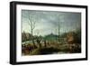 Spring-Sebastian Vrancx-Framed Giclee Print