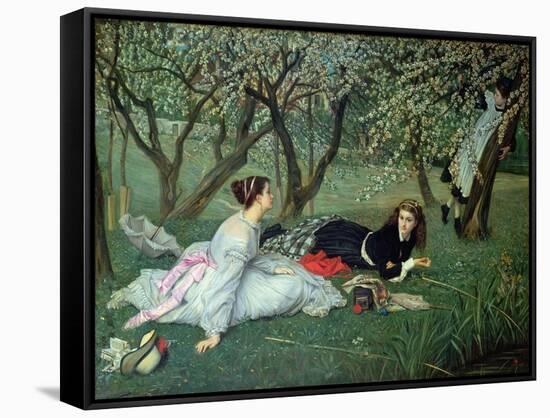 Spring-James Tissot-Framed Stretched Canvas