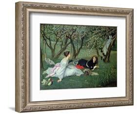 Spring-James Tissot-Framed Giclee Print