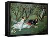 Spring-James Tissot-Framed Stretched Canvas
