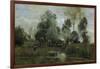 Spring-Jean-Baptiste-Camille Corot-Framed Giclee Print