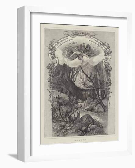 Spring-null-Framed Giclee Print