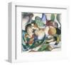 Springendes Pferd-Franz Marc-Framed Premium Giclee Print