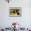 Springer Spaniel Dog Close-Up Head-null-Framed Photographic Print displayed on a wall