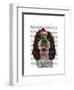 Springer Spaniel with Cupcake-Fab Funky-Framed Art Print