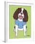 Springer Spaniel-Tomoyo Pitcher-Framed Giclee Print