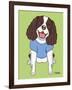 Springer Spaniel-Tomoyo Pitcher-Framed Giclee Print