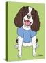 Springer Spaniel-Tomoyo Pitcher-Stretched Canvas