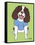 Springer Spaniel-Tomoyo Pitcher-Framed Stretched Canvas