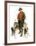 "Springer Spaniels,"November 1, 1930-J.F. Kernan-Framed Giclee Print