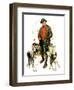 "Springer Spaniels,"November 1, 1930-J.F. Kernan-Framed Giclee Print