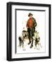 "Springer Spaniels,"November 1, 1930-J.F. Kernan-Framed Giclee Print