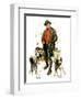 "Springer Spaniels,"November 1, 1930-J.F. Kernan-Framed Giclee Print