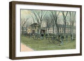 Springfield Arsenal and Grounds-null-Framed Art Print