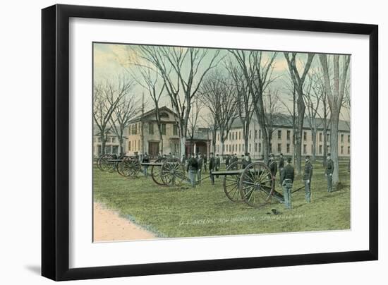 Springfield Arsenal and Grounds-null-Framed Art Print