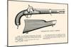 Springfield Pistol-Carbine-null-Mounted Art Print