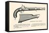 Springfield Pistol-Carbine-null-Framed Stretched Canvas