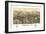 Springfield, Vermont - Panoramic Map-Lantern Press-Framed Art Print