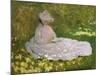 Springtime, 1872-Claude Monet-Mounted Giclee Print