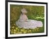 Springtime, 1872-Claude Monet-Framed Giclee Print