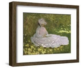 Springtime, 1872-Claude Monet-Framed Art Print