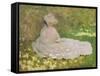 Springtime, 1872-Claude Monet-Framed Stretched Canvas