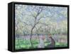 Springtime, 1886-Claude Monet-Framed Stretched Canvas