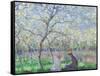 Springtime, 1886-Claude Monet-Framed Stretched Canvas