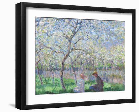 Springtime, 1886-Claude Monet-Framed Premium Giclee Print