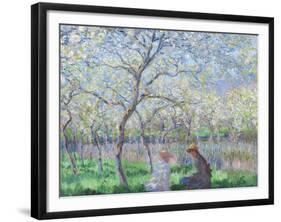 Springtime, 1886-Claude Monet-Framed Giclee Print