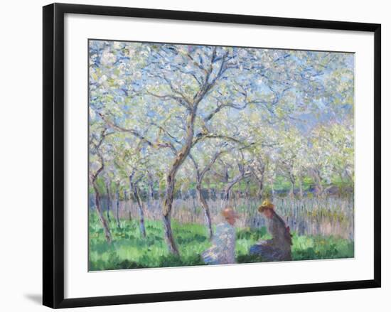 Springtime, 1886-Claude Monet-Framed Giclee Print