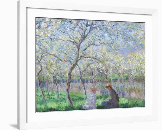 Springtime, 1886-Claude Monet-Framed Giclee Print