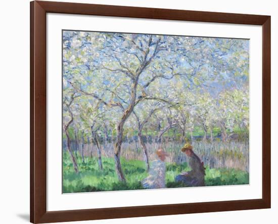 Springtime, 1886-Claude Monet-Framed Giclee Print