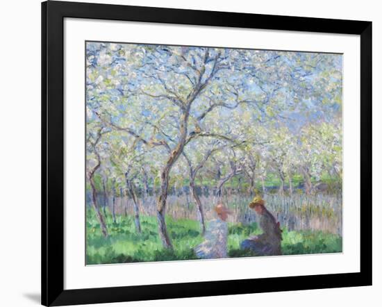 Springtime, 1886-Claude Monet-Framed Giclee Print