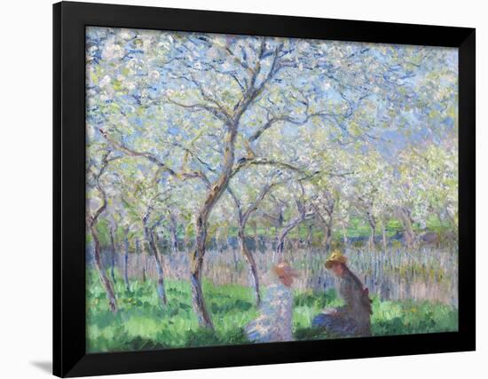 Springtime, 1886-Claude Monet-Framed Giclee Print