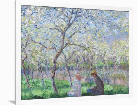 Springtime, 1886-Claude Monet-Framed Giclee Print
