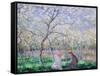 Springtime, 1886-Claude Monet-Framed Stretched Canvas