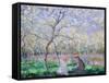 Springtime, 1886-Claude Monet-Framed Stretched Canvas