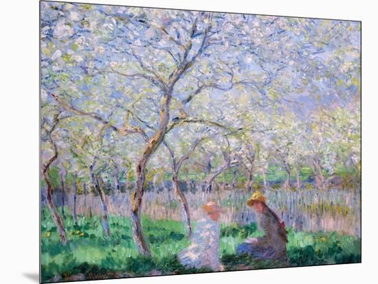 Springtime, 1886-Claude Monet-Mounted Giclee Print