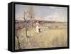 Springtime, 1888-Charles Edward Conder-Framed Stretched Canvas