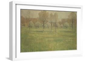 Springtime, 1892 (Oil on Canvas)-Dwight William Tryon-Framed Giclee Print