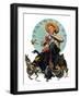 "Springtime, 1927", April 16,1927-Norman Rockwell-Framed Giclee Print