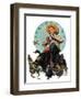 "Springtime, 1927", April 16,1927-Norman Rockwell-Framed Giclee Print