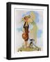 "Springtime, 1933", April 8,1933-Norman Rockwell-Framed Giclee Print